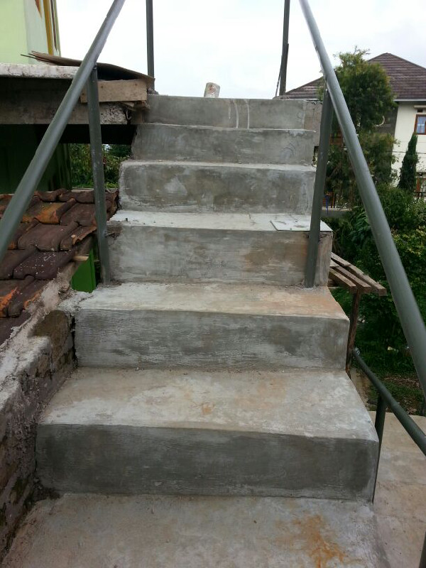 These steps lead up to another Masjid funded by one of our South African donors